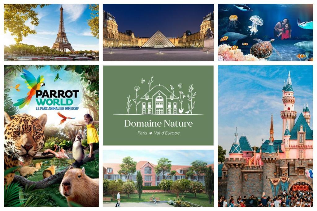 Domaine Nature - Paris/Val D'Europe ブシー・サン ・ジョルジュ エクステリア 写真